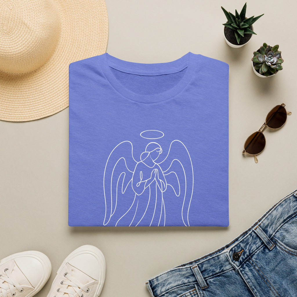 Praying Angel with Halo T-Shirt