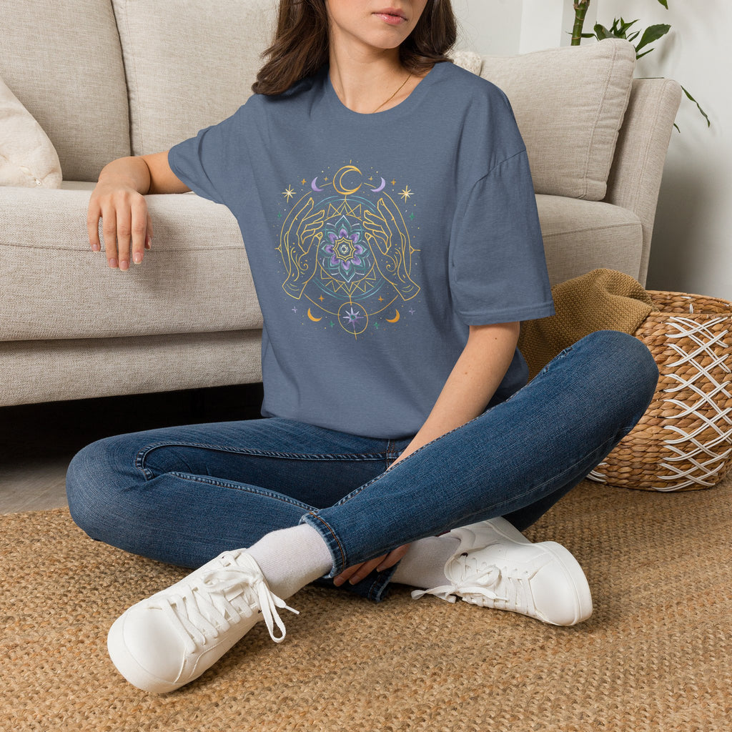 Hands Embracing Mandala T-Shirt
