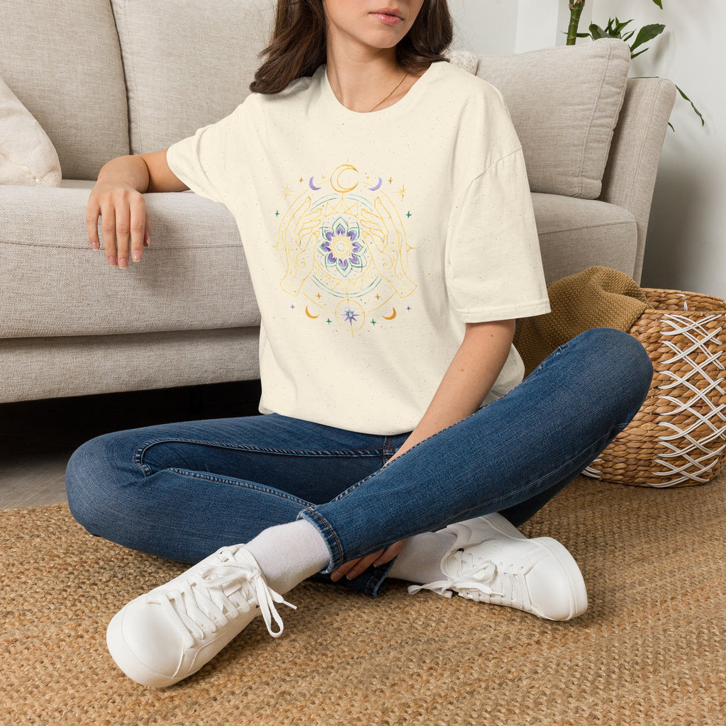 Hands Embracing Mandala T-Shirt