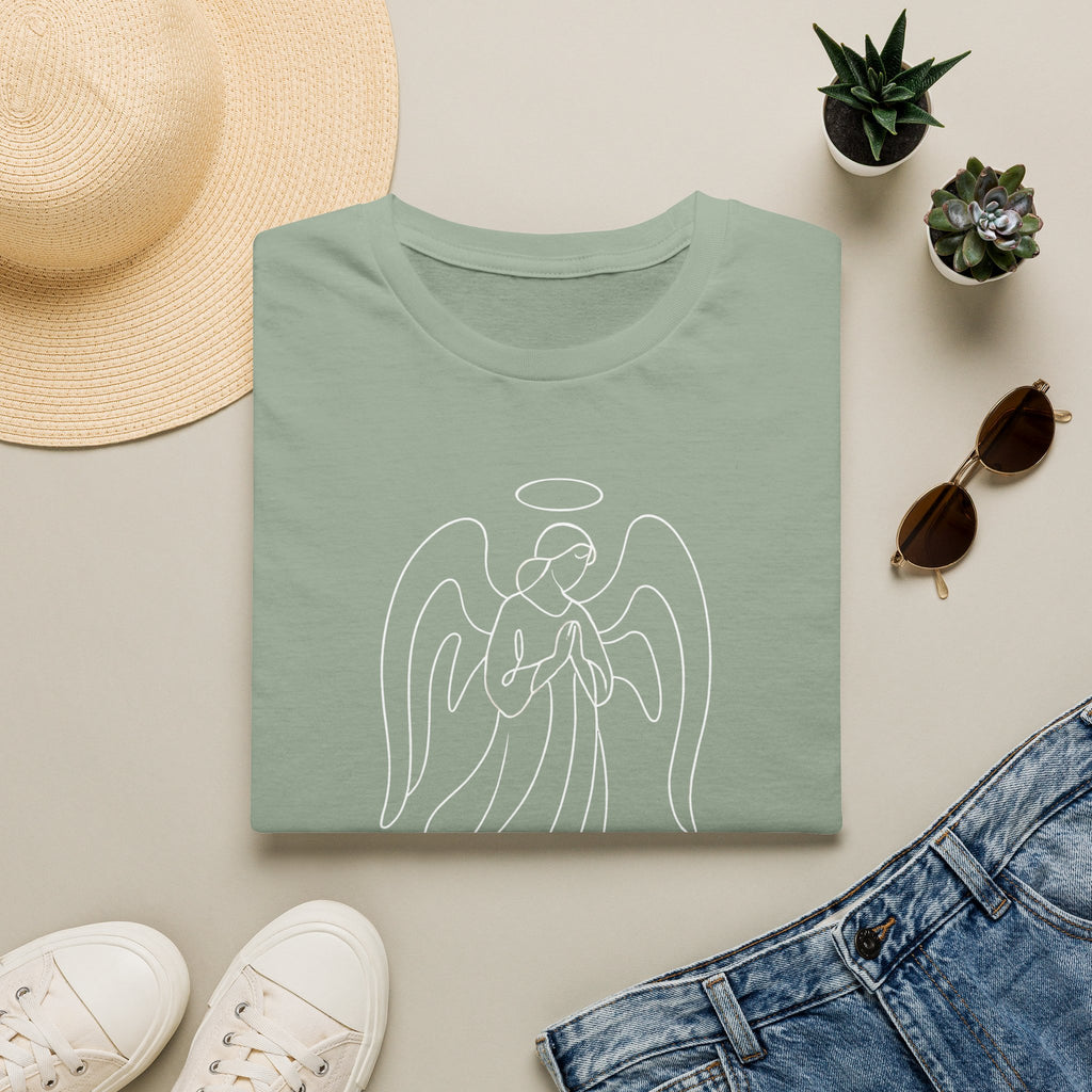 Praying Angel with Halo T-Shirt