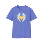 Heart with Angel Wings T-Shirt