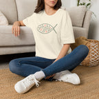 Floral Leaf Fish T-Shirt